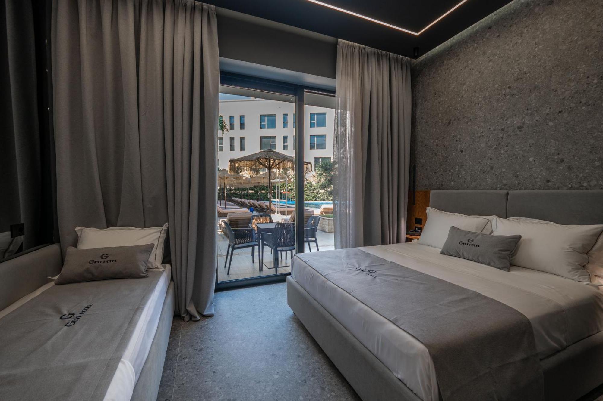 Gest Hotel Radhimë Eksteriør billede