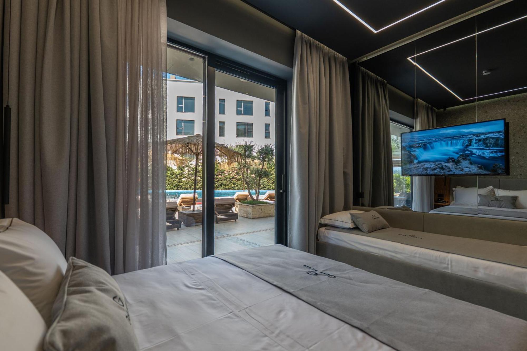 Gest Hotel Radhimë Eksteriør billede